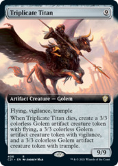 Triplicate Titan - Extended Art