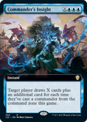 Commander's Insight - Extended Art