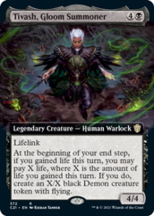 Tivash, Gloom Summoner - Extended Art