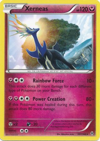 Xerneas - 107/162 - Non-Holo Theme Deck Exclusive