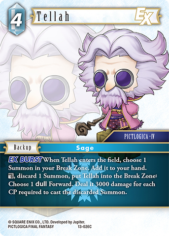 Tellah EX - 13-026C - Foil