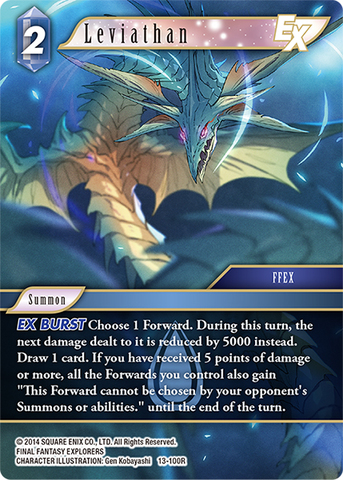 Leviathan EX - 13-100R - Full Art - Foil