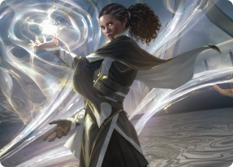 Clever Lumimancer Art Card