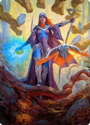 Kasmina, Enigma Sage Art Card