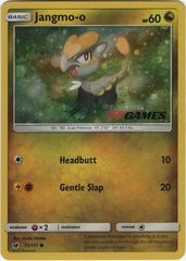 Jangmo-o - 75/111 - Cosmos Holo - EB Games Stamp Exclusive Promo