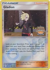 Gladion - 95/111 - Reverse Holo - Regional Championships Staff Promo