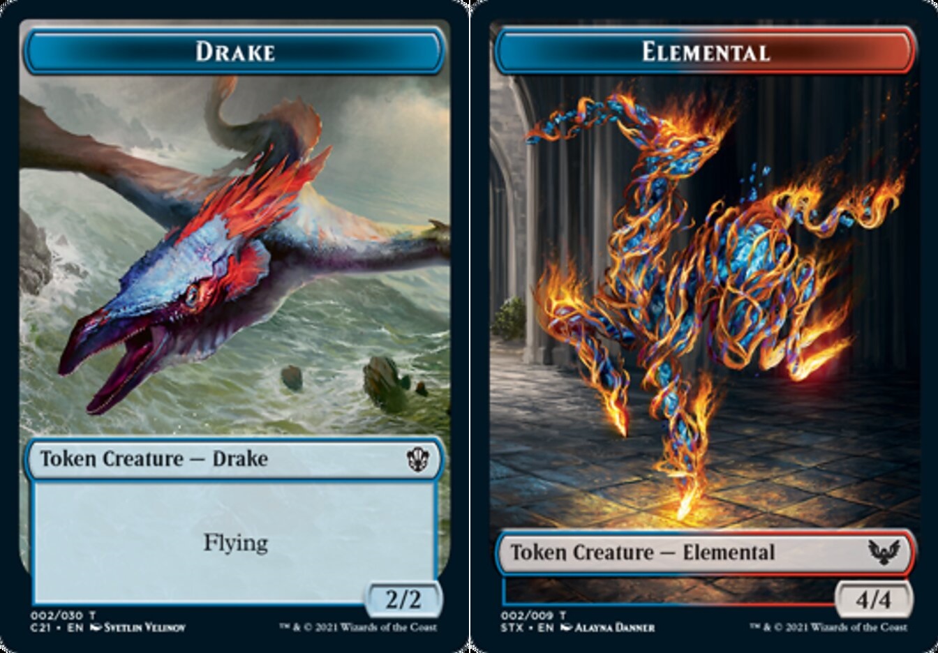 Drake // Elemental Token