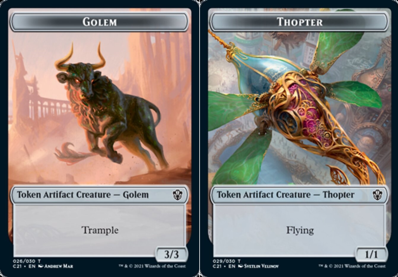 Golem (26) // Thopter Token