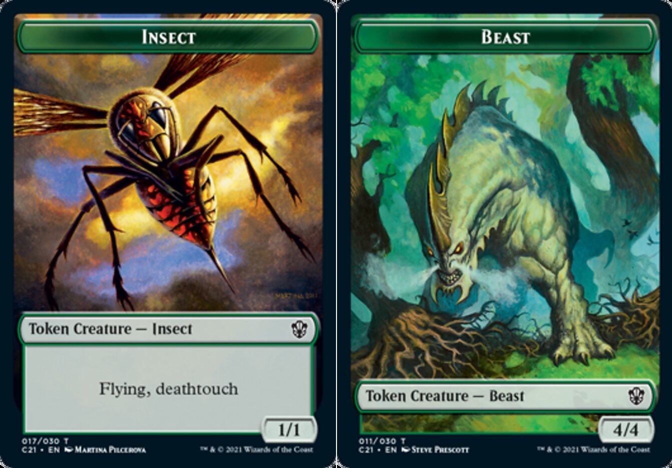 Insect // Beast (4/4) Token