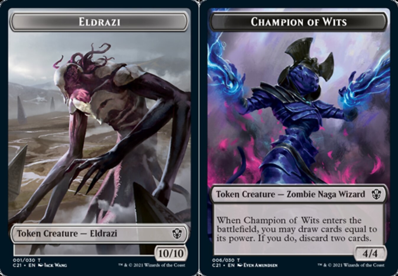 Eldrazi // Champion of Wits Token