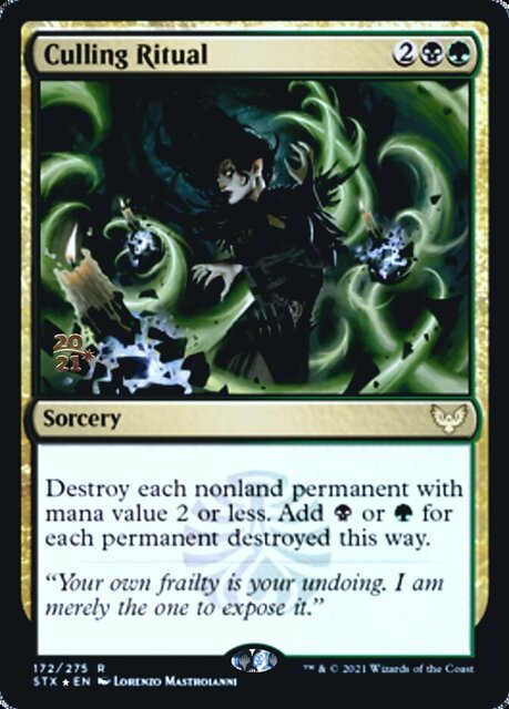 Culling Ritual - Prerelease Foil