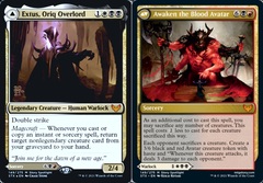 Extus, Oriq Overlord // Awaken the Blood Avatar - Foil - Prerelease Promo