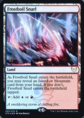 Frostboil Snarl - Foil - Prerelease Promo