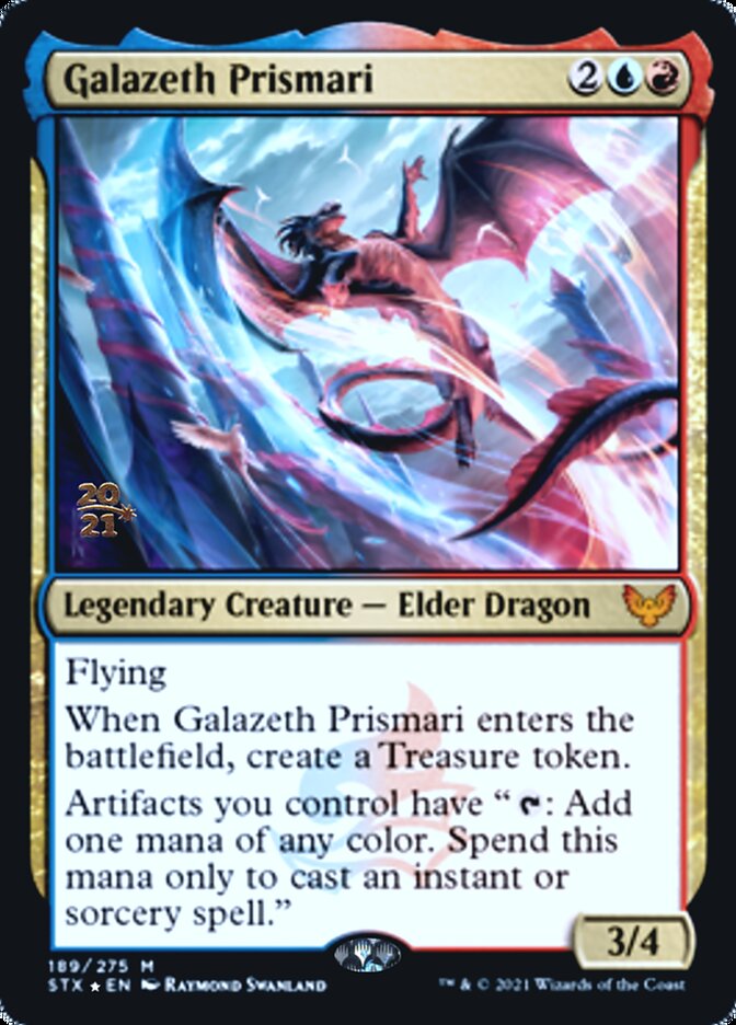 Galazeth Prismari - Foil - Prerelease Promo