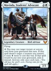 Mavinda, Students' Advocate - Foil - Prerelease Promo