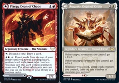 Plargg, Dean of Chaos // Augusta, Dean of Order - Foil - Prerelease Promo