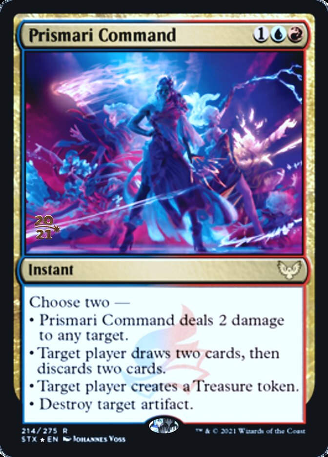 Prismari Command - Foil - Prerelease Promo