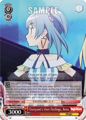 Everyone's Own Feelings, Rena - MR/W80-E055 - R