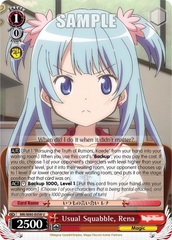 Usual Squabble, Rena - MR/W80-E058 - U