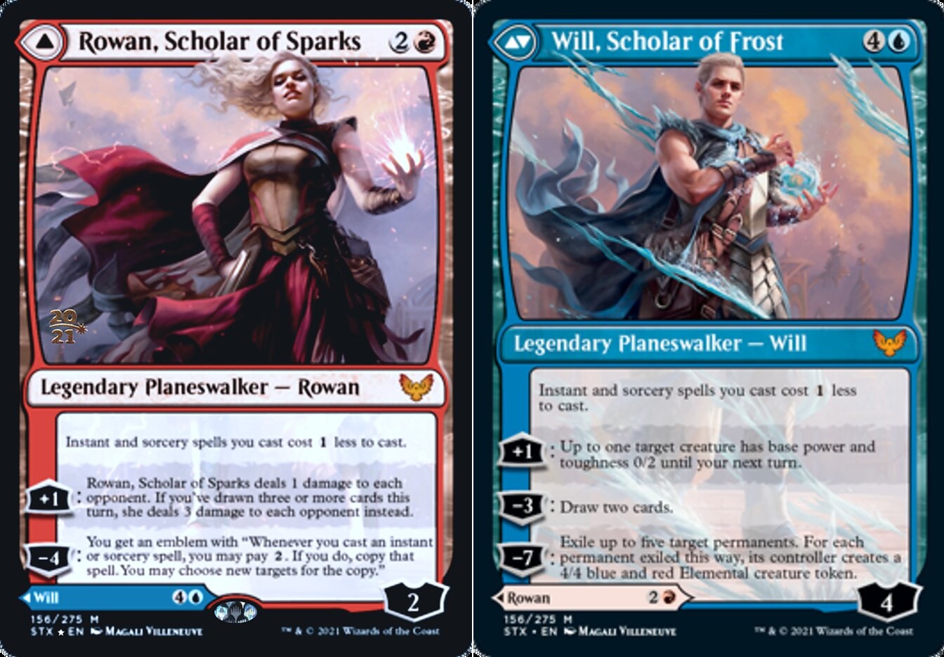 Rowan, Scholar of Sparks - Prerelease Foil