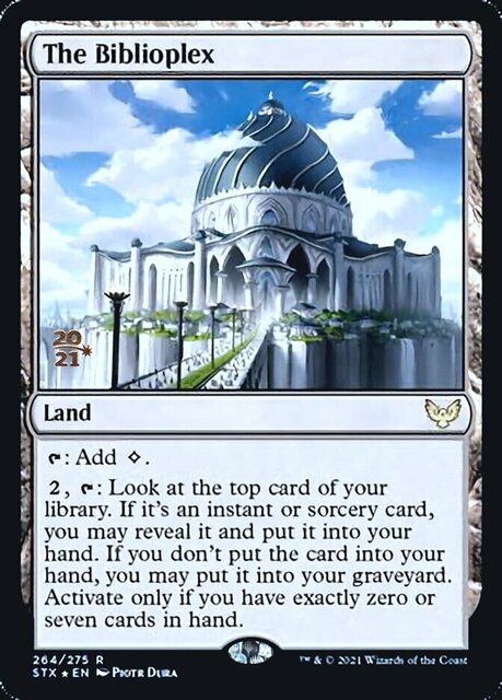 The Biblioplex - Prerelease Foil
