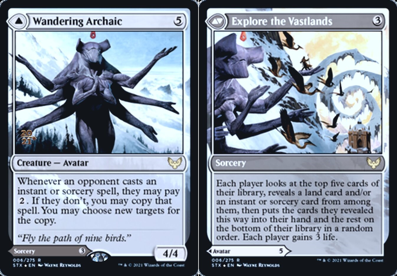 Wandering Archaic - Prerelease Foil