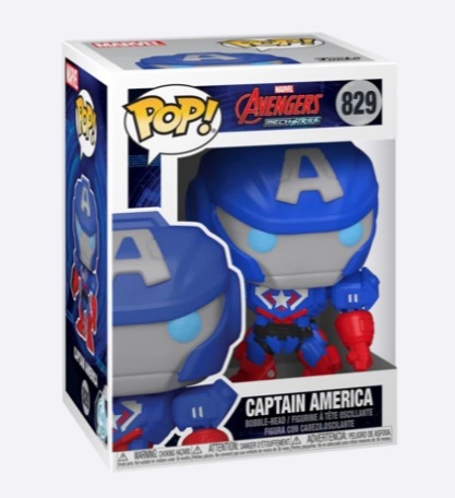 Marvel Series - #829 - Captain America (Avengers Mech Strike)