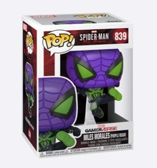 Pop! Spider-Man Series - #839 - Miles Morales (Purple Reign Suit)