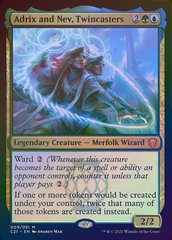 Adrix and Nev, Twincasters - Foil - Display Commander - Thick Stock