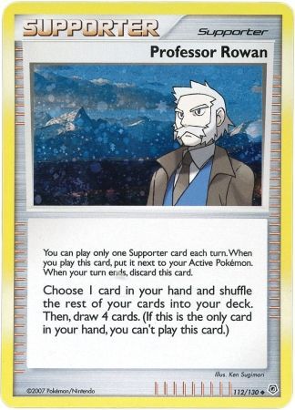 Professor Rowan - 112/130 - Cosmos Holo