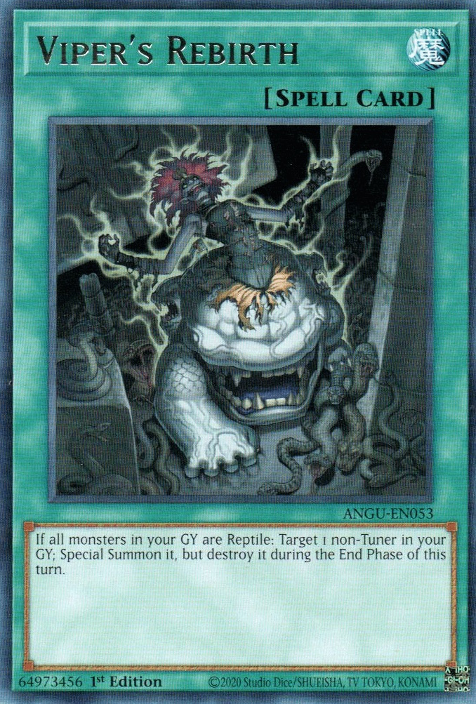 Vipers Rebirth - ANGU-EN053 - Rare - 1st Edition