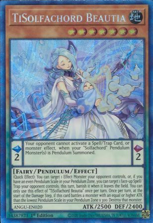 TiSolfachord Beautia - ANGU-EN020 - Collectors Rare - 1st Edition