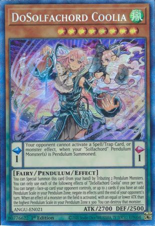 DoSolfachord Coolia - ANGU-EN021 - Collectors Rare - 1st Edition