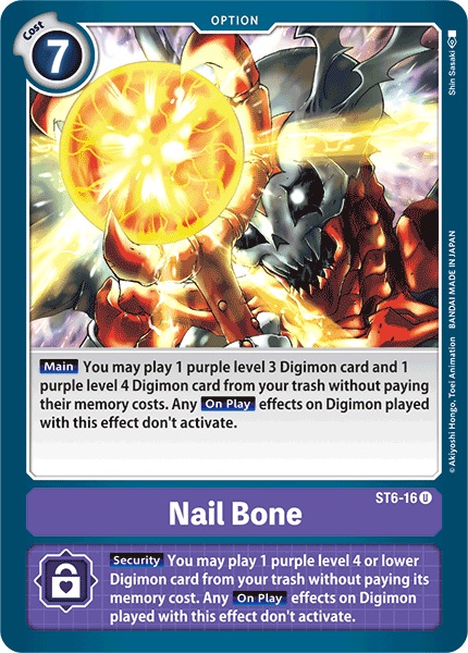 Nail Bone - ST6-16 - U