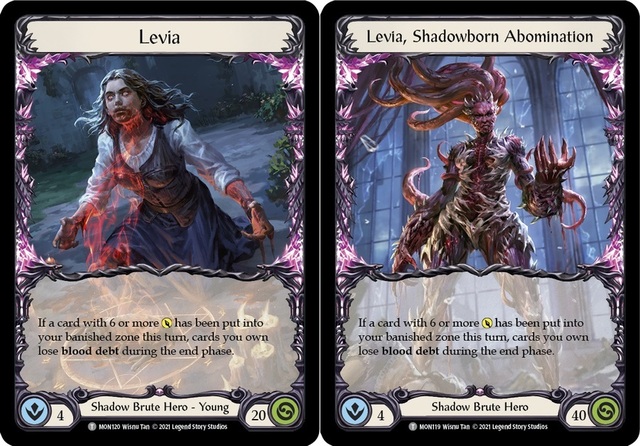 Levia // Levia, Shadowborn Abomination - 1st Edition