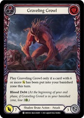 Graveling Growl (Red) - 1st Edition