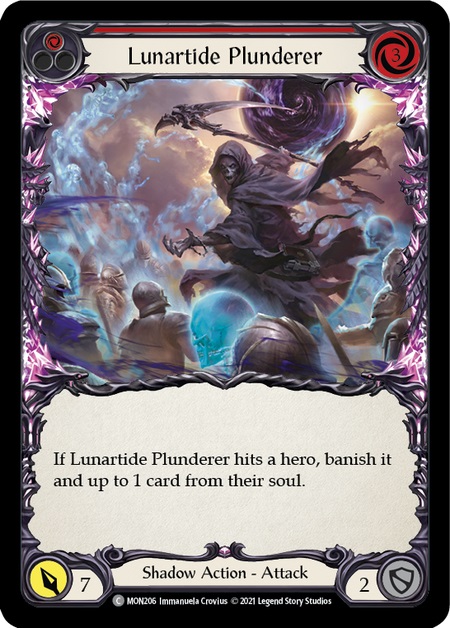 Lunartide Plunderer (Red) - 1st Edition