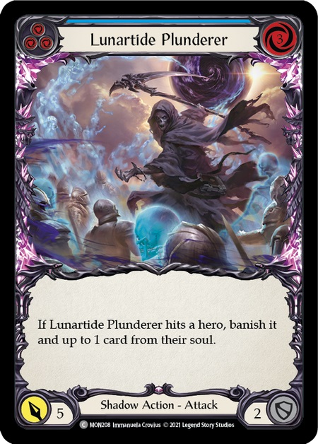 Lunartide Plunderer (Blue) - 1st Edition