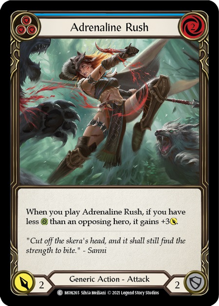 Adrenaline Rush (Blue) - 1st Edition