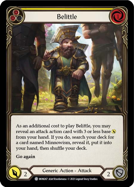 Belittle (Yellow) - 1st Edition