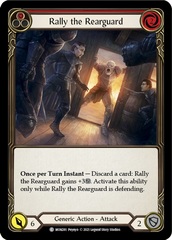 Rally the Rearguard (Red) - 1st Edition