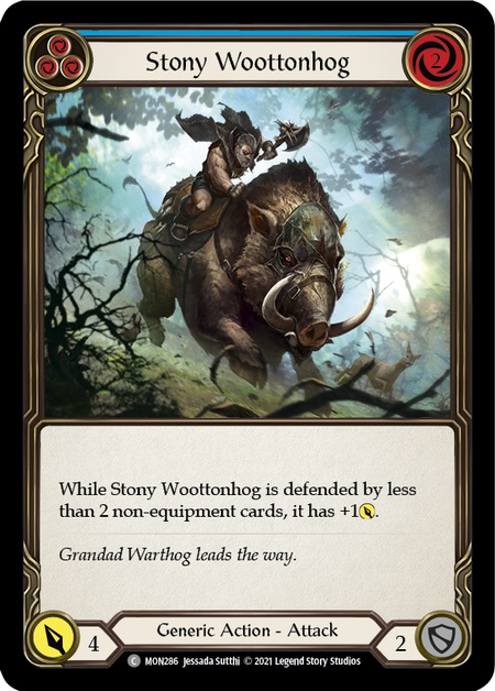 Stony Woottonhog (Blue) - 1st Edition