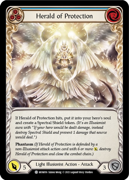 Herald of Protection (Blue) - 1st Edition