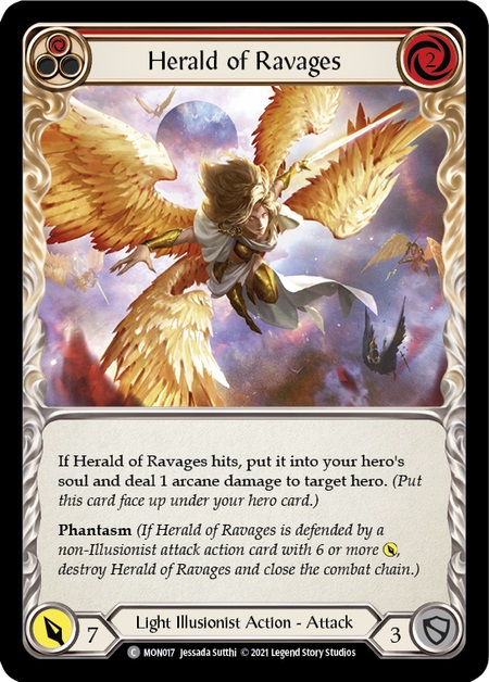 Herald of Ravages (Red) - 1st Edition