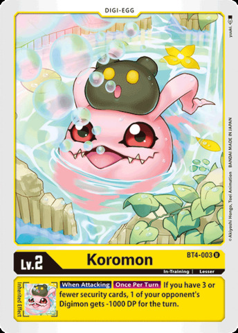 Koromon - BT4-003 - U