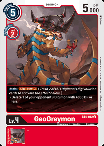 GeoGreymon - BT4-012 - C