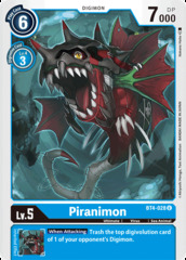 Piranimon - BT4-028 - U