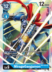 MirageGaogamon - BT4-035 - SR