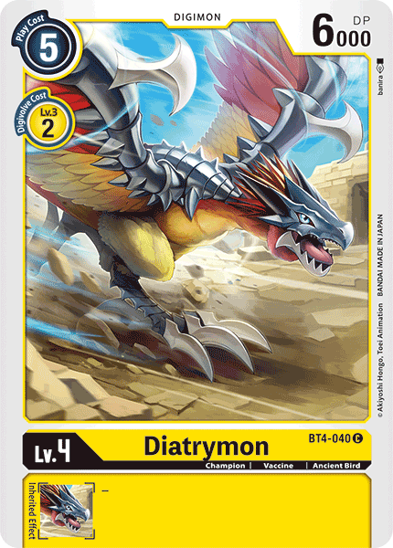 Diatrymon - BT4-040 - C