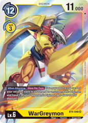 WarGreymon - BT4-048 - SR